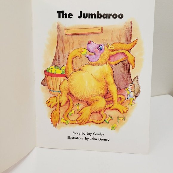 Vtg 1993 The Jumbaroo by Joy Cowley Wright Group Pub PB Colorful - Picture 3 of 4